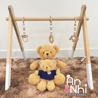 Kệ gỗ chữ a ôme