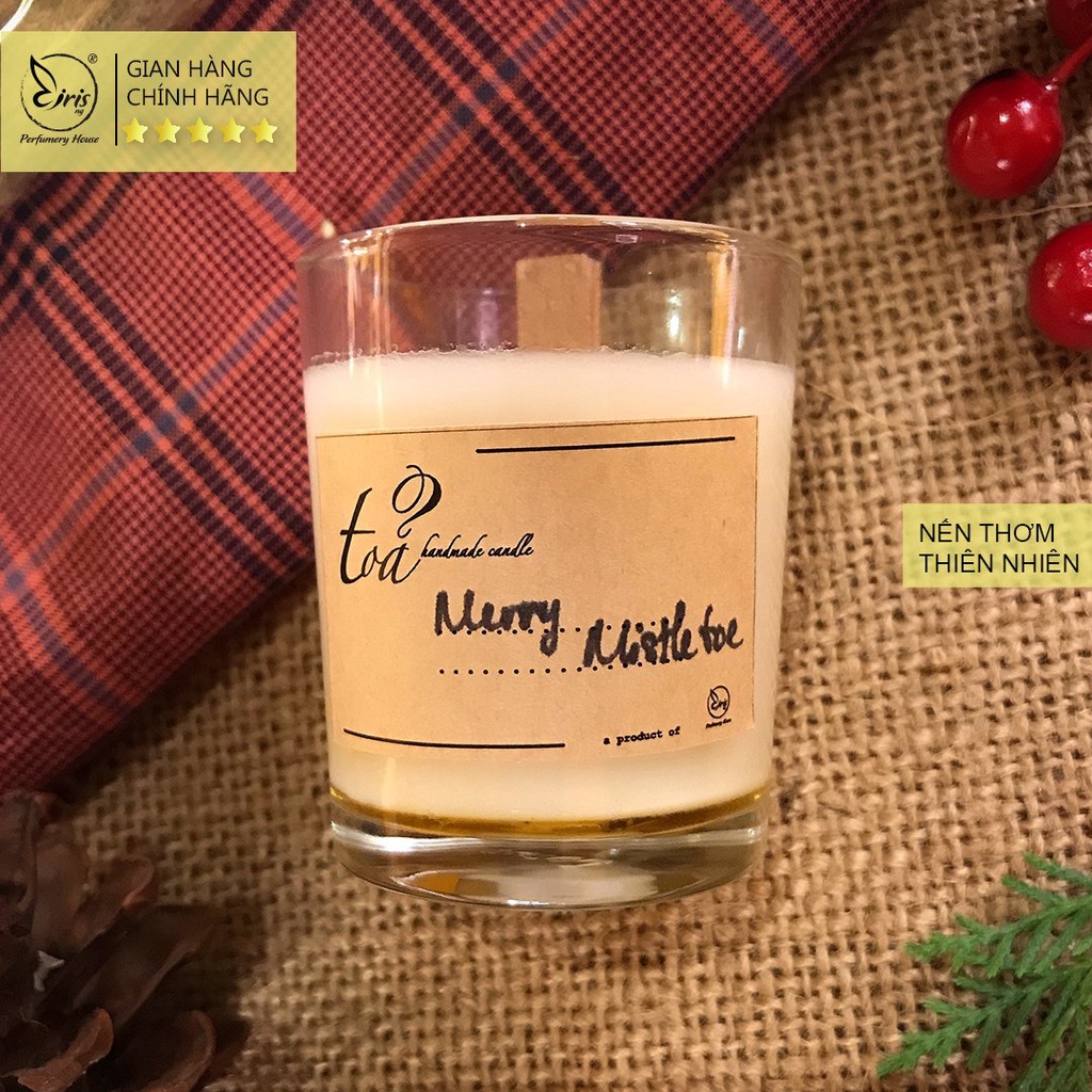 Nến Concept Merry Mistletoe | Tỏa Handmade Candle