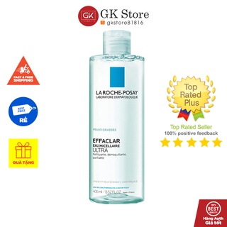 Nước Tẩy Trang La Roche-Posay Effaclar Eau Micellaire Ultra Peaux Grasses Cho Da Dầu Nhạy Cảm 400ml