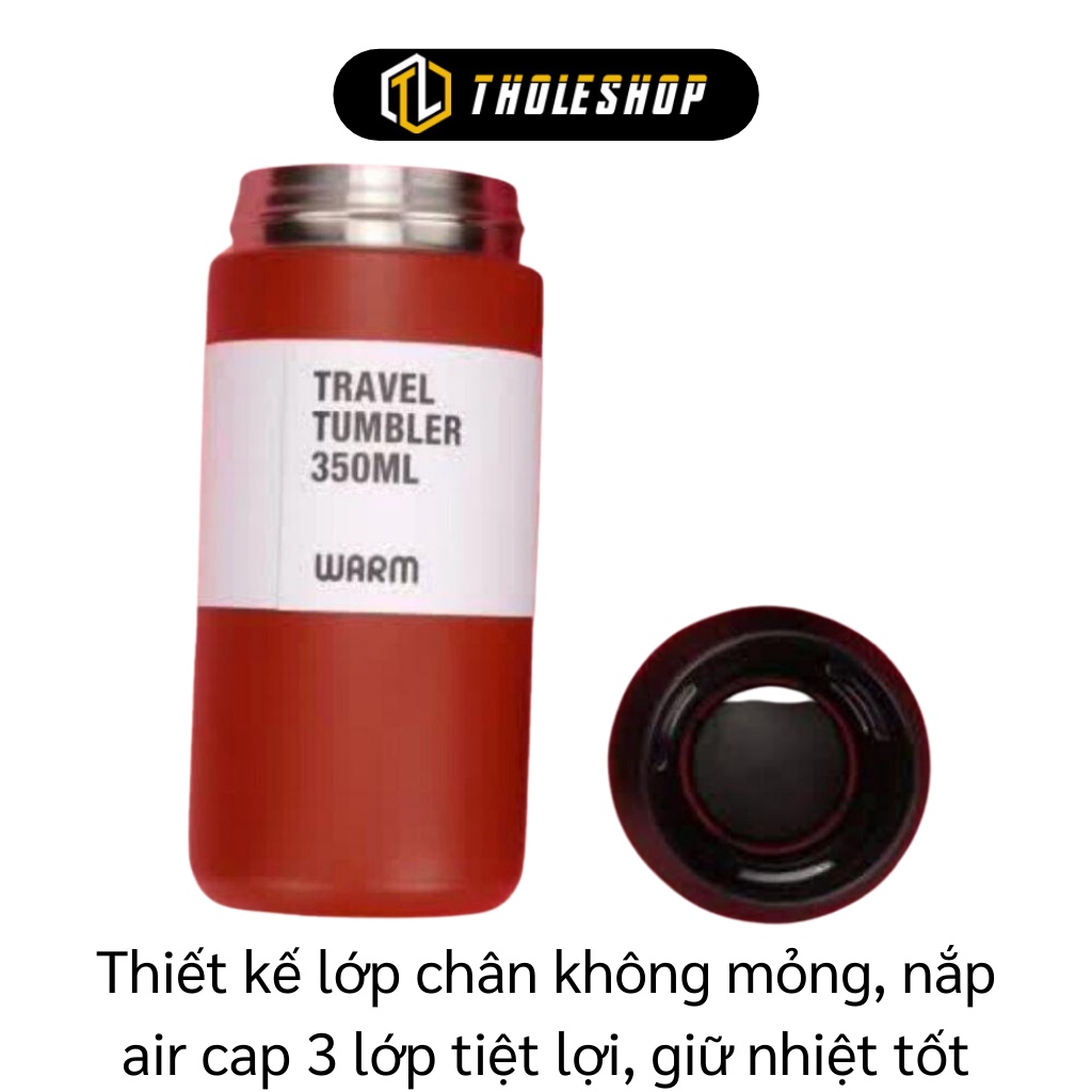 Bình Giữ Nhiệt - Cốc Cafe Giữ Nhiệt 304 Warm 350ml Sang Trọng, Tinh Tế 9327