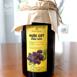 Nước cốt dâu tằm - dalatfoodie