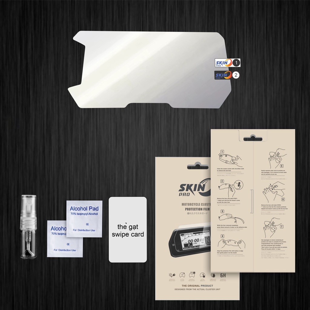 Miếng dán PPF bảo vệ mặt đồng hồ xe CB125R CB150R CB250R CB300R 2018 đến 2024 - HONDA CB150 CB300 CB250