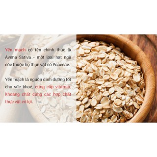 Yến mạch cán mỏng hữu cơ Markal 500g