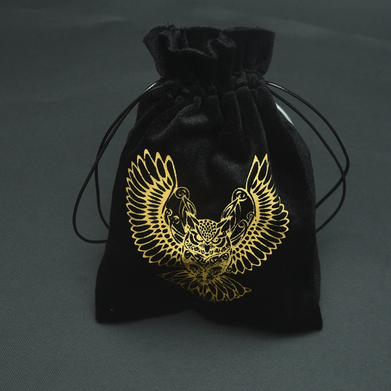 Flgo Túi Dây Rút Đựng Trang Sức Bằng Vải Nhung