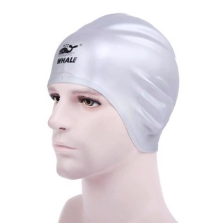 Mũ bơi che tai WHALE 3D SILICONE