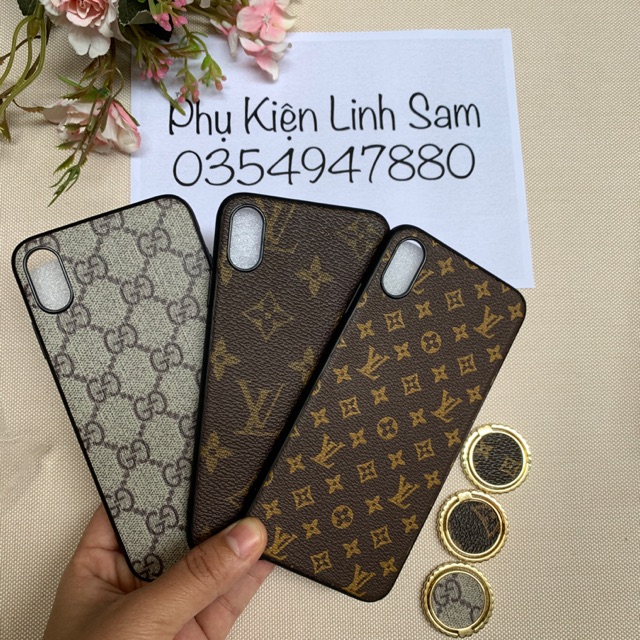 Ốp lưng thời trang cho iPhone XS Max Hạo tiết sang trọng ( Tặng nhẫn iring)
