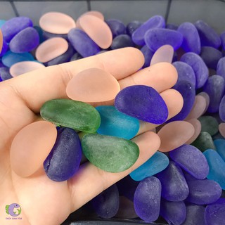 Sỏi đa sắc trang trí bể (100gr)