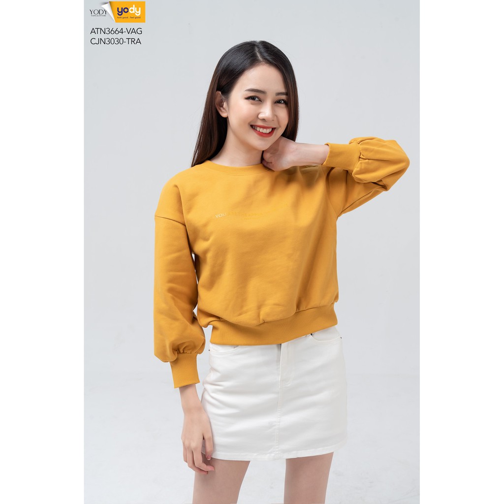 ÁO NỈ NỮ YODY