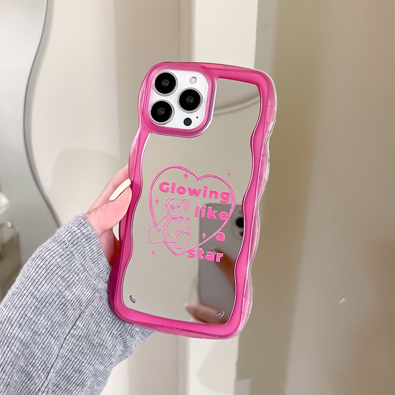 Ốp Điện Thoại Có Gương Trang Điểm Cho iPhone 14 PLUS 13 PRO 12 MINI 11 XR 6S XSMAX 7 8 SE2020 X 6PLUS XS