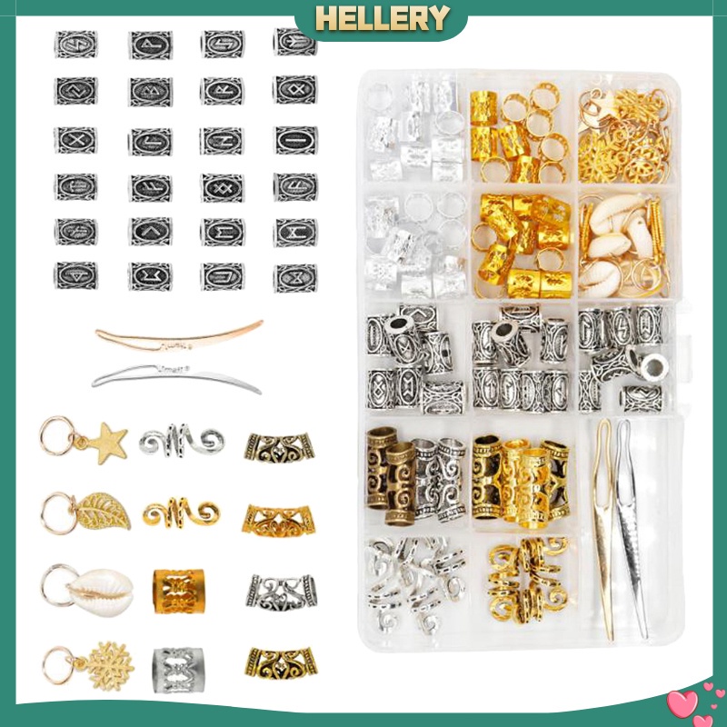 Chuỗi Hạt Làm Tóc Dreadlocks / Tóc / Râu DIY Độc Đáo