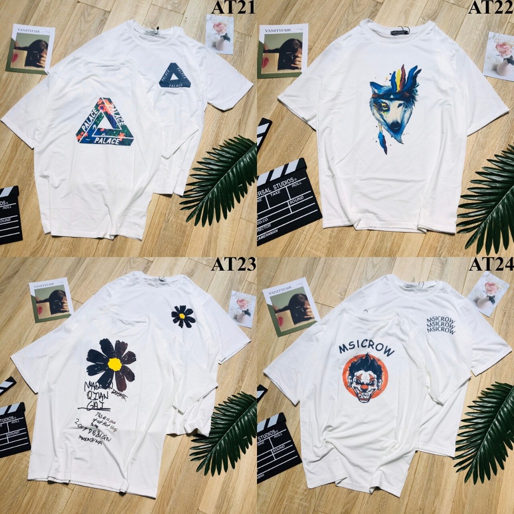 Áo Thun Tay Lỡ  Unisex - Mã AT09-70 - Áo Thun (MẪU NGẪU NHIÊN) | BigBuy360 - bigbuy360.vn