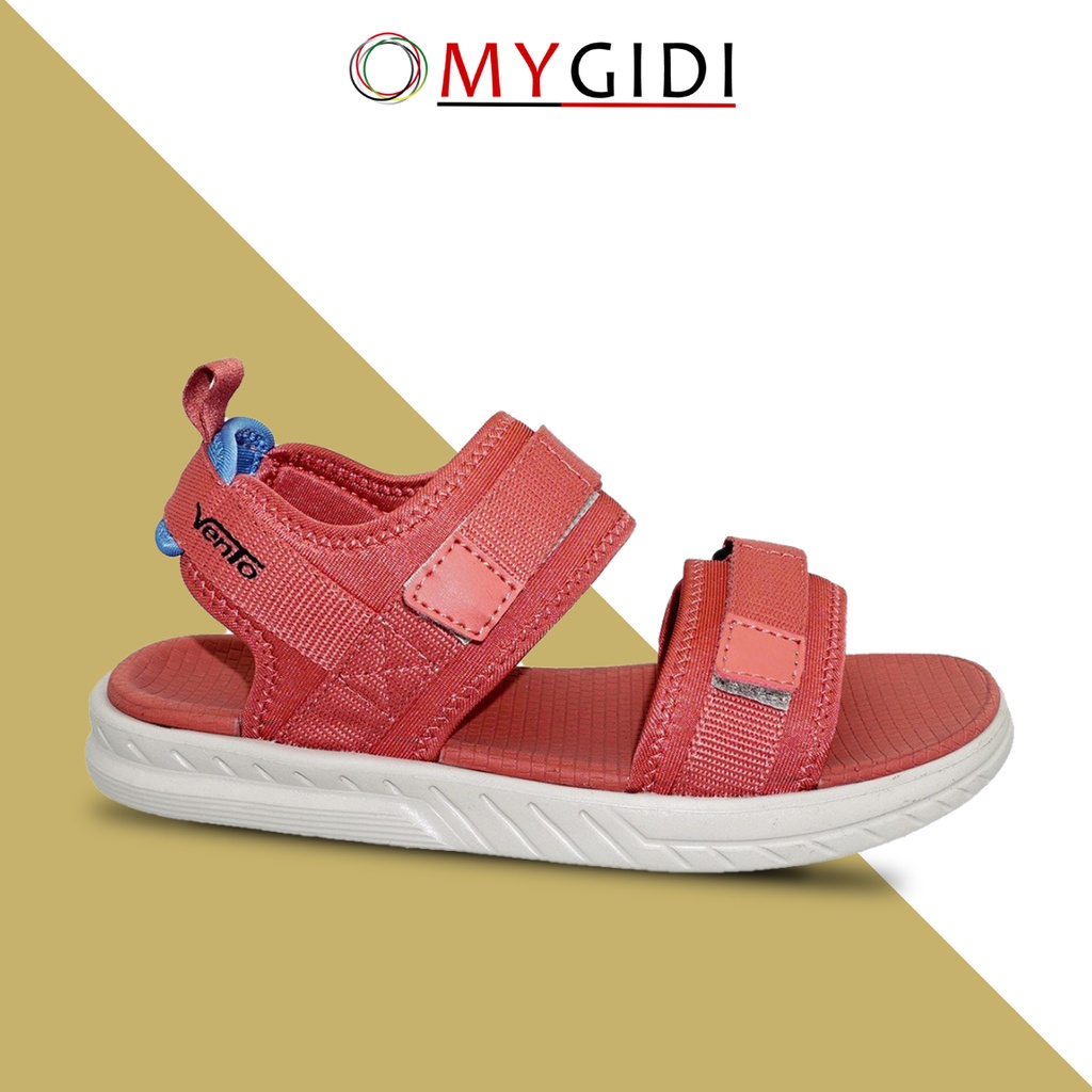 Giày Sandal Vento Nữ Quai Ngang Đế Bệt Thích Hợp Đi Học Đi Du Lịch Màu Hồng Đậm Mã NB81