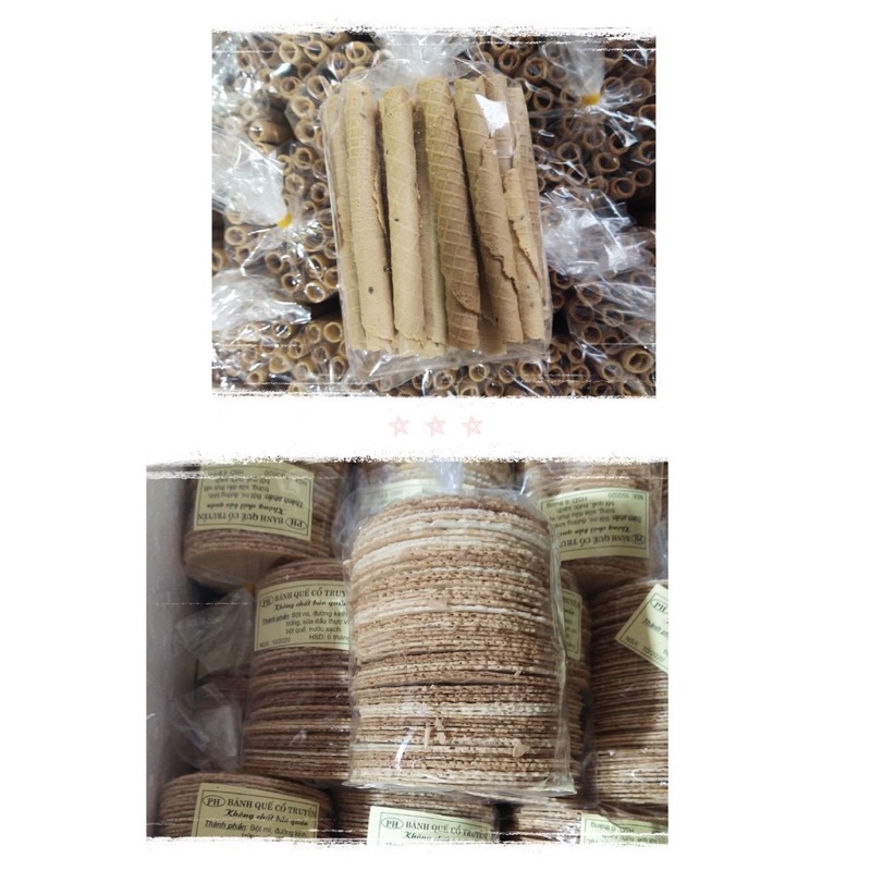 Bịch bánh quế tuổi thơ thơm ngon( 250g)