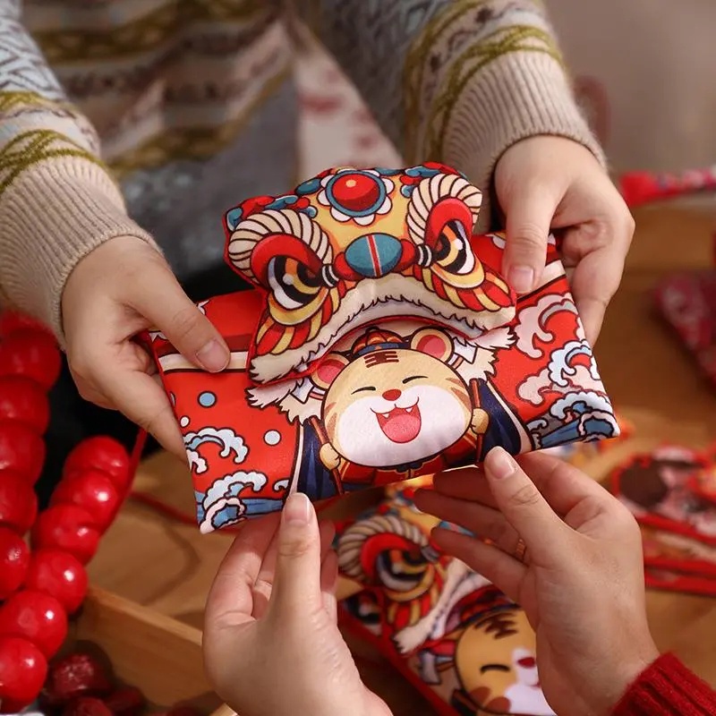 Bao Lì Xì Năm Mới 2022 Màu Đỏ May Mắn Cho Bé