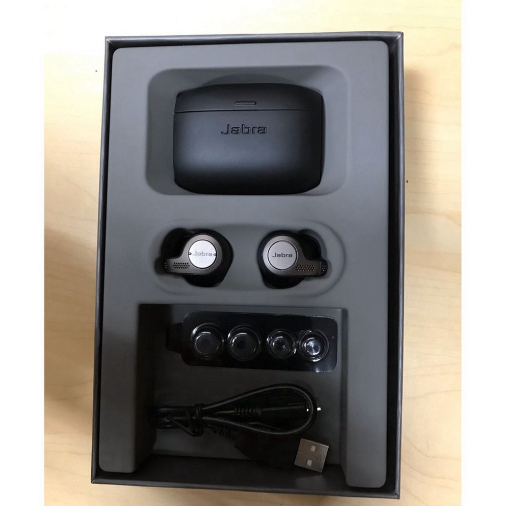 NGÀY SALE Tai Nghe Bluetooth Jabra Elite 65t Titanium Black True Wireless Earbuds $$$