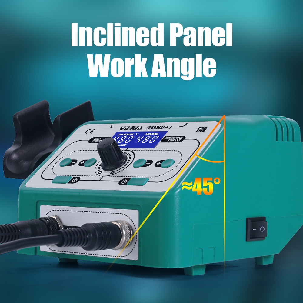 Trạm Hàn Khí Nóng YIHUA 938BD + - I 740W BGA