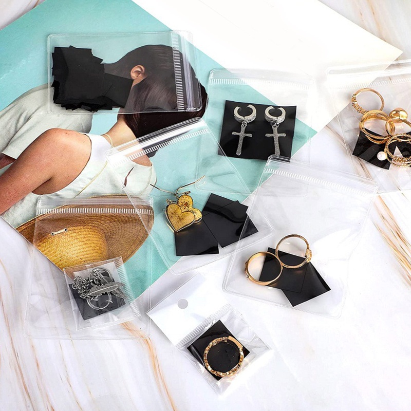 Set 25 Túi Đựng Trang Sức 25 Ngăn Có Khóa Kéo Chống Ẩm Mốc Tiện Dụng