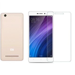 Ốp lưng silicon cho Xiaomi Redmi 4A + tặng kính cường lực