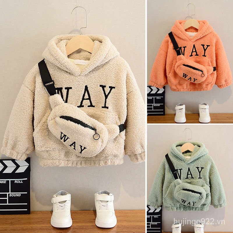 Fashionable Thick Fleece Coat For Boys And Girls