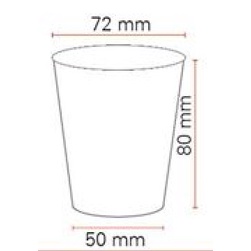 50 ly cốc giấy cafe có nắp nhỏ uống nước nóng dùng 1 lần 180ml