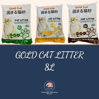 Cát vệ sinh mèo Gold Cat Litter 8L