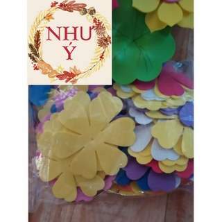 (KHO SỈ) 100  Hoa xốp 7cm 1li🌻SHOP MẦM NON NHƯ Ý 🌻