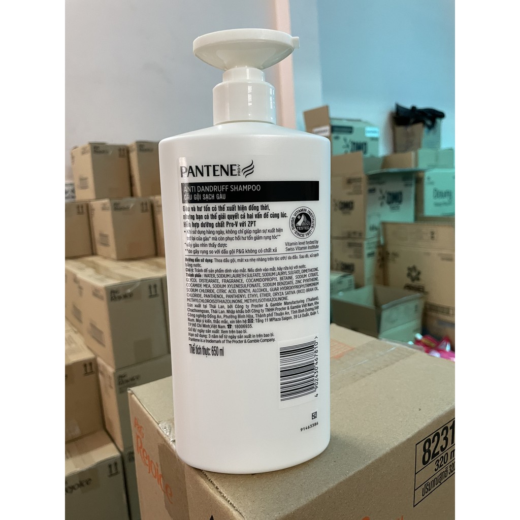 DẦU GỘI PANTENE 650ML/900ML SẠCH GÀU