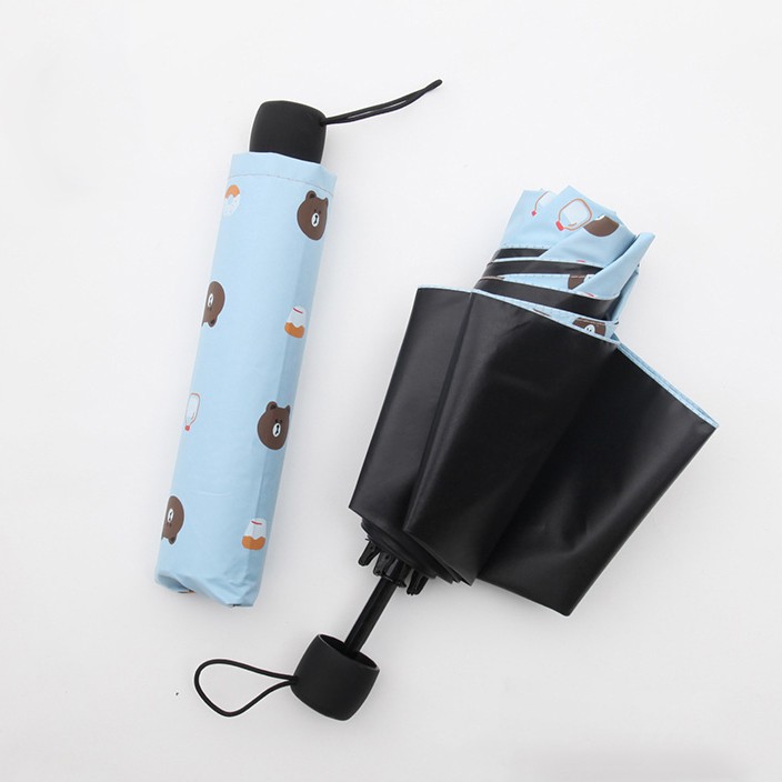 Ô dù hình gấu bunny màu sắc - O1
