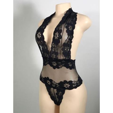 Bộ Đồ ngủ ren liền thân cosplay sexy 1 mảnh, bộ đồ lót ren xuyên thấu gợi cảm Mã R305 (ảnh thật) | BigBuy360 - bigbuy360.vn