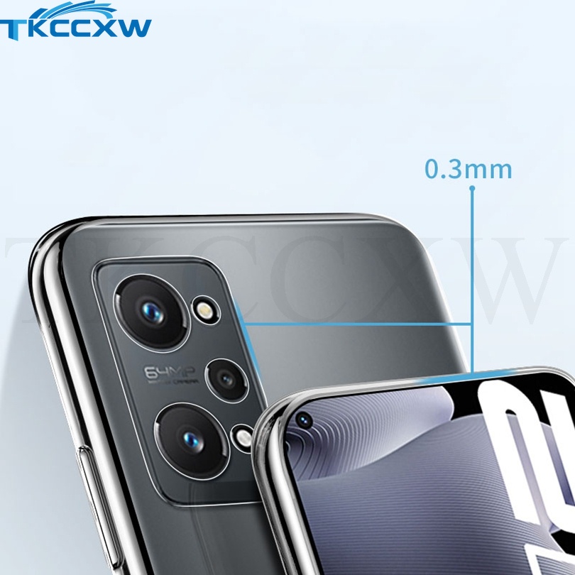 Ốp Điện Thoại TPU Mềm Trong Suốt Siêu Mỏng Cho Realme C55 9i GT2 Pro Neo 2 2T Q3s Q3t V15 C25Y C21Y Narzo 30 50A 50i