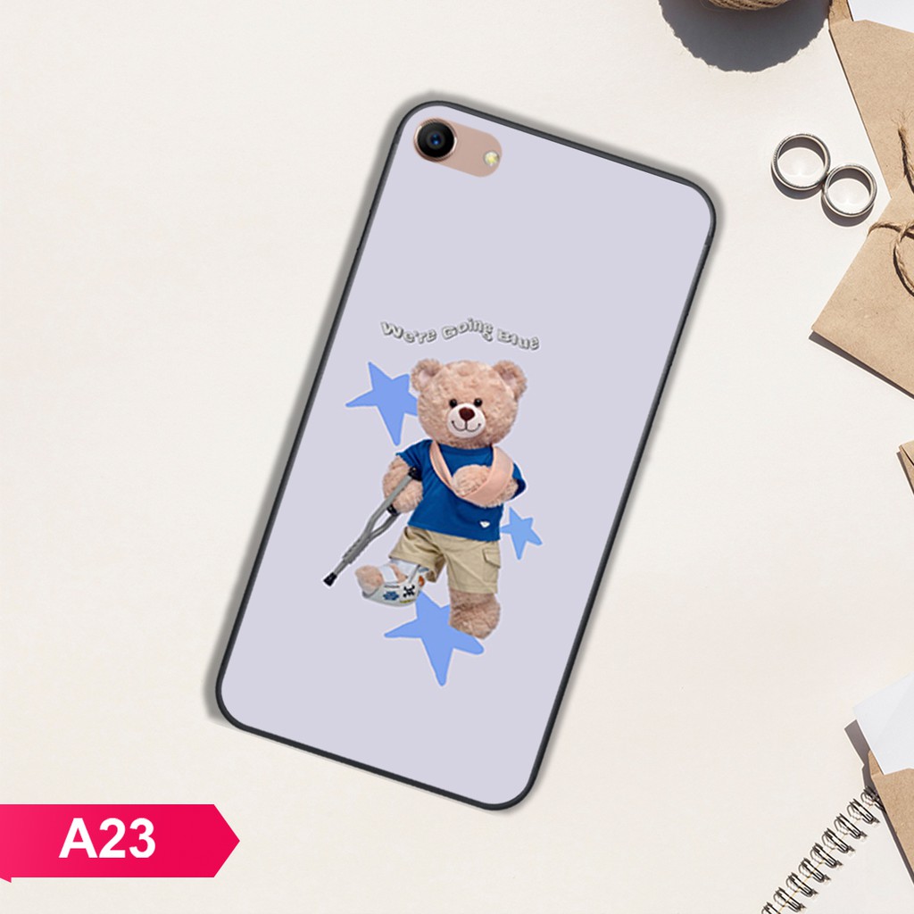 ỐP LƯNG OPPO A59/F1S/A71/A83 HÌNH CHÚ GẤU BỰ SIÊU ĐÁNG YÊU 2021