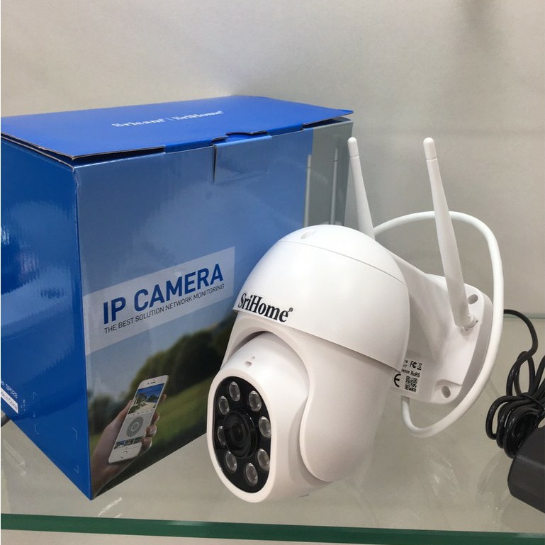 Camera Wifi Ngoài Trời Srihome SP028 Ảnh FullHD - 1080P Bảo Hành 12 Tháng, Kèm Thẻ Nhớ Tới 64GB | BigBuy360 - bigbuy360.vn