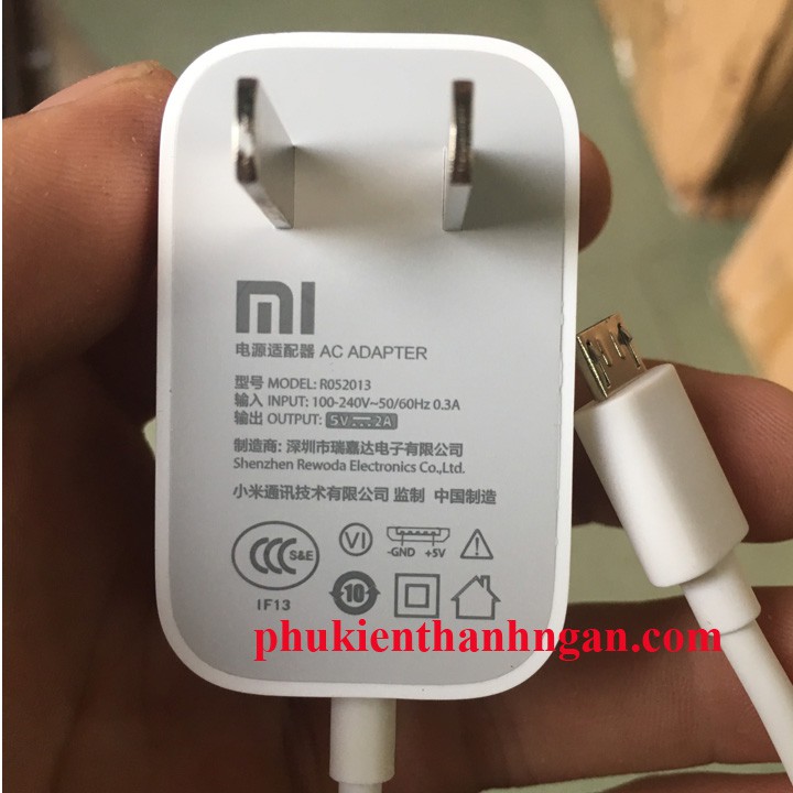 Nguồn Xiaomi 5V-2A Chính Hãng Cho Camera IP Wifi - Xiaomi 5v2a - Nguồn 5v2a