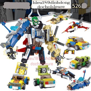 Lắp ráp xếp hình 6612 : robot