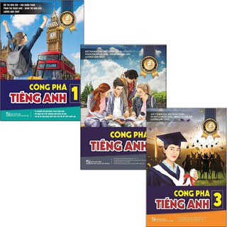 Sách - Combo: Công Phá Tiếng Anh 1+2+3 (3 cuốn)
