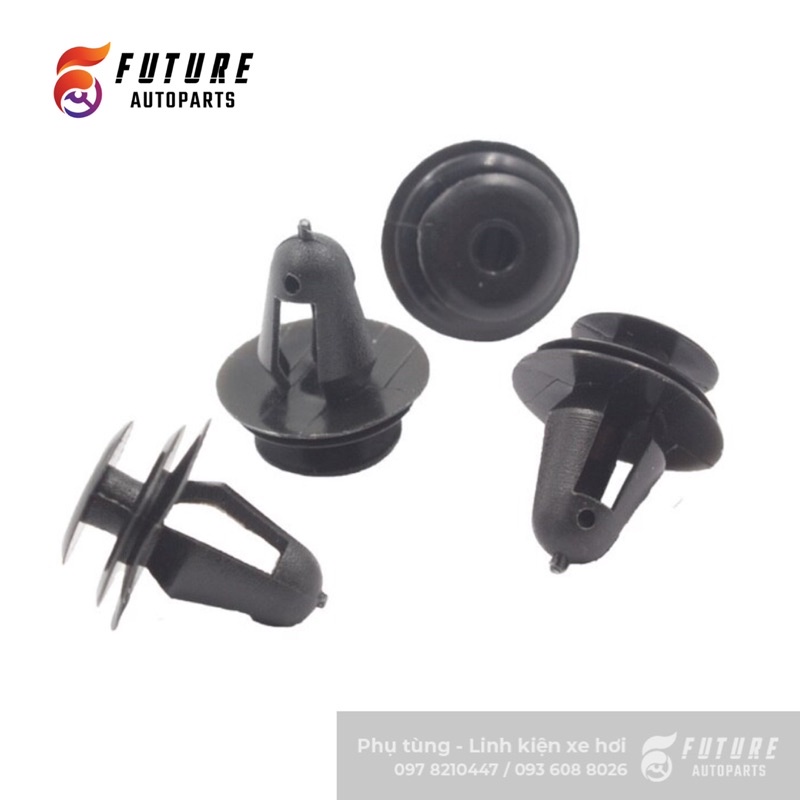 Set 100 chiếc vít nhựa, chốt nhựa taply ( tappi ) cánh cửa nhiều màu sắc lựa chọn - Future Autoparts