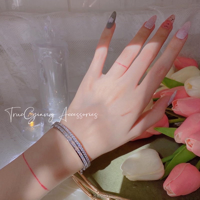 Vòng tay full đá siêu sang