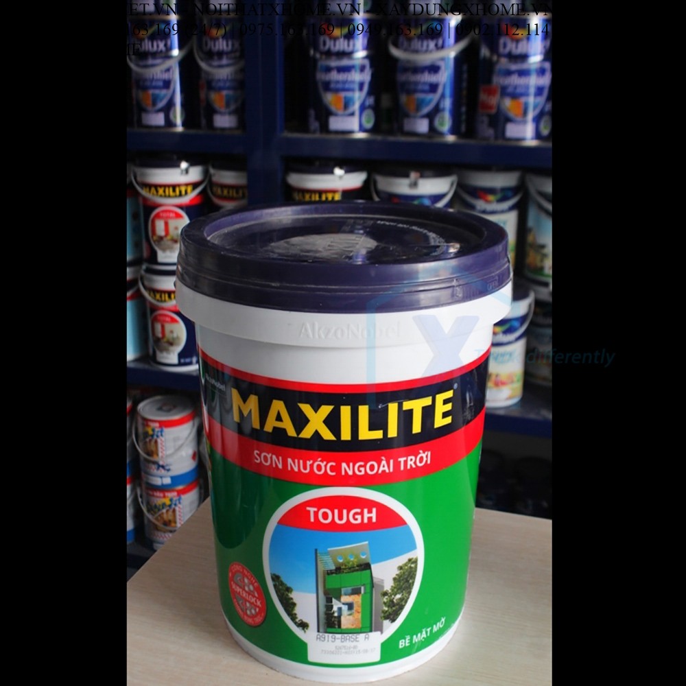 X HOME - Sơn DULUX - Sơn Nước Ngoài Trời Maxilite Ultima - Bề Mặt Bóng💥NHẬN HÀNG TẠI NHÀ MÁY💥Giao hàng Toàn quốC