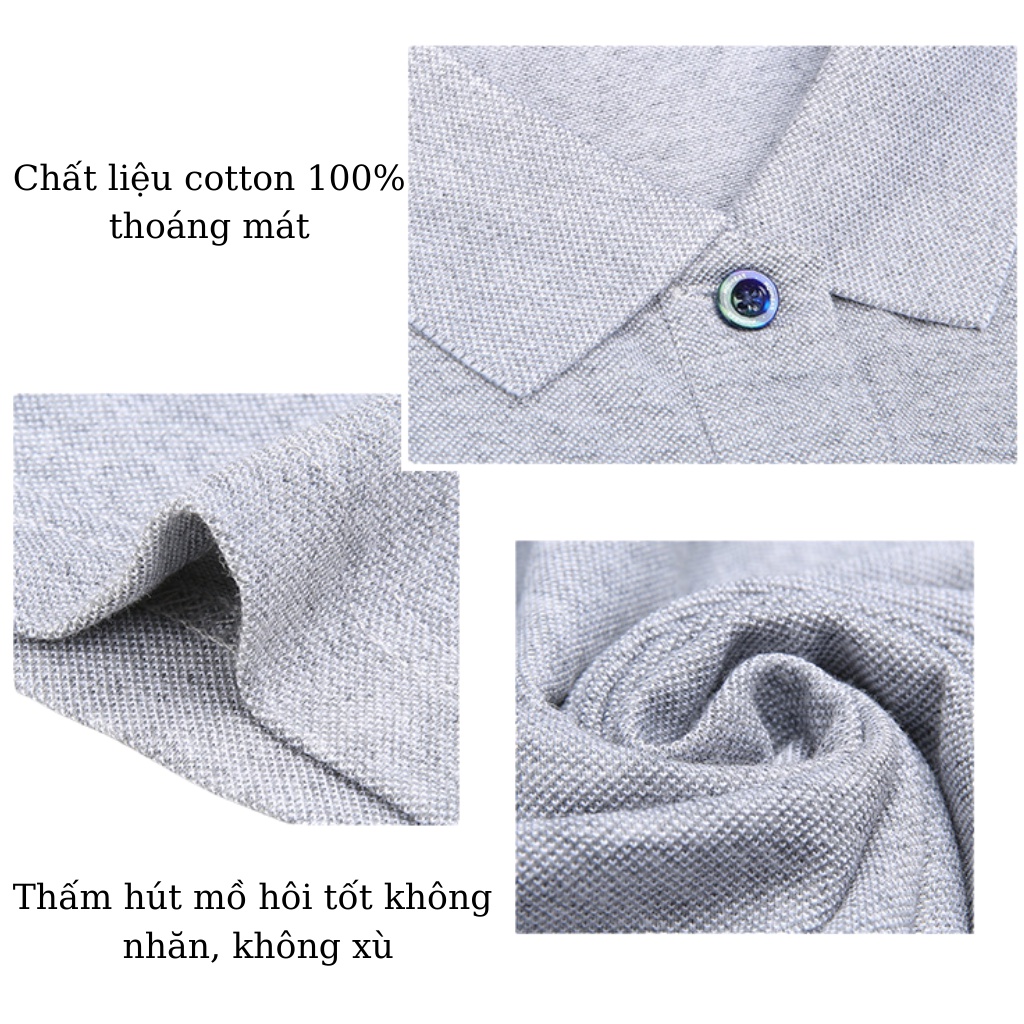 Áo polo nam NGẮN TAY cao cấp BAGGY UNISEX - Chất liệu lụa , không nhăn, thoáng mát, thấm hút mồ hôi