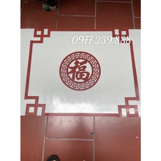 Viền, chữ trang trí bàn thờ bằng alu