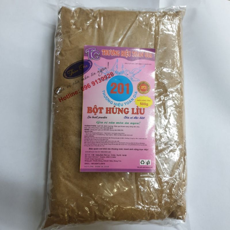 [HÀNG CAO CẤP] Bột húng lìu gói 500gr - Gia vị cho món ăn thơm ngon, hấp dẫn