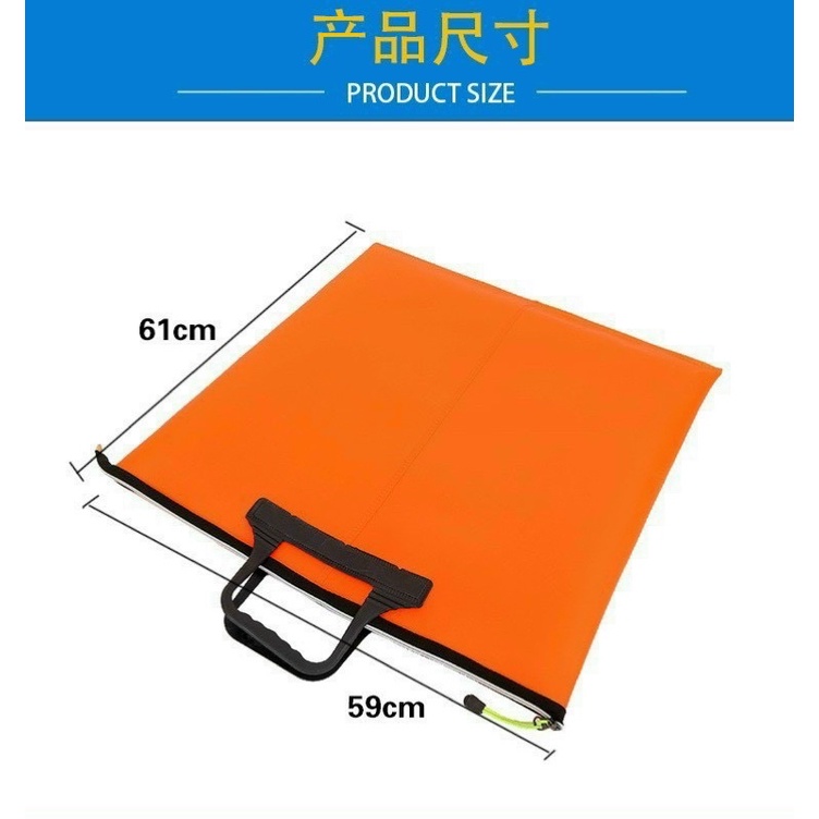 Túi đựng rọng _Túi đa năng đựng đồ câu cá_size 60x60