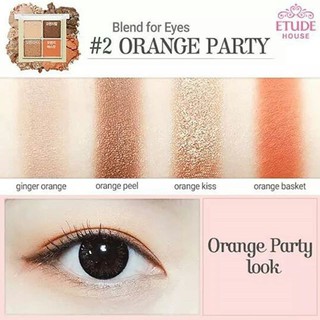 Phấn mắt Etude Blend For Eyes 4 ô