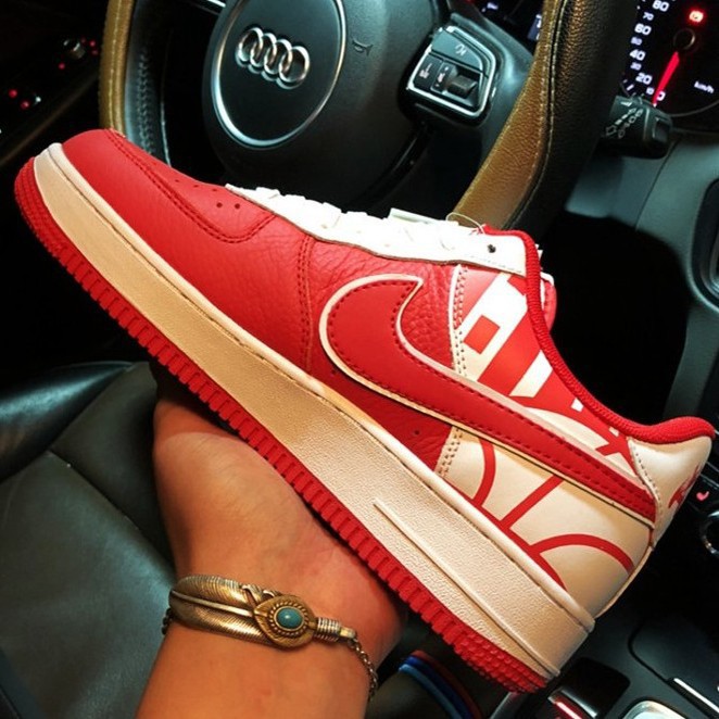 [FREESHIP]Giày sneaker Air Force 1 Big Red Classic Low tên chung 823511