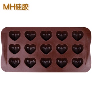 Khuôn silicon 15 Tim mọng