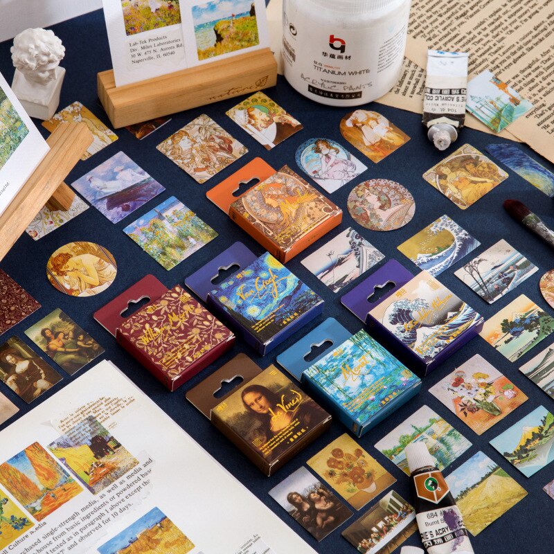 Set 45 miếng dán trang trí sổ lưu niệm