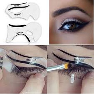 Khuôn kẻ mí eyeliner và tô bầu mắt