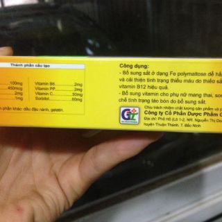Sắt  Fe mama gold