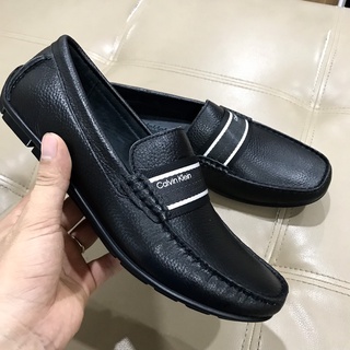 Giầy Da Lười Nam Giầy Mọi Giầy Mô Ca Da Thật