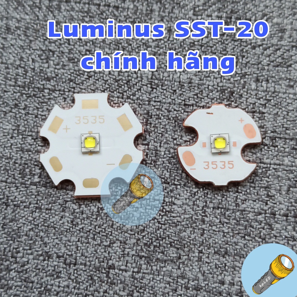 Chính hãng nhân Led SST20 SST-20 công suất 10W đế DTP đồng 3535